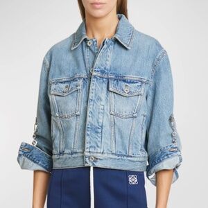 Loewe Denim Jacket by JW Anderson – 2024 Collection - Size 36 (4)